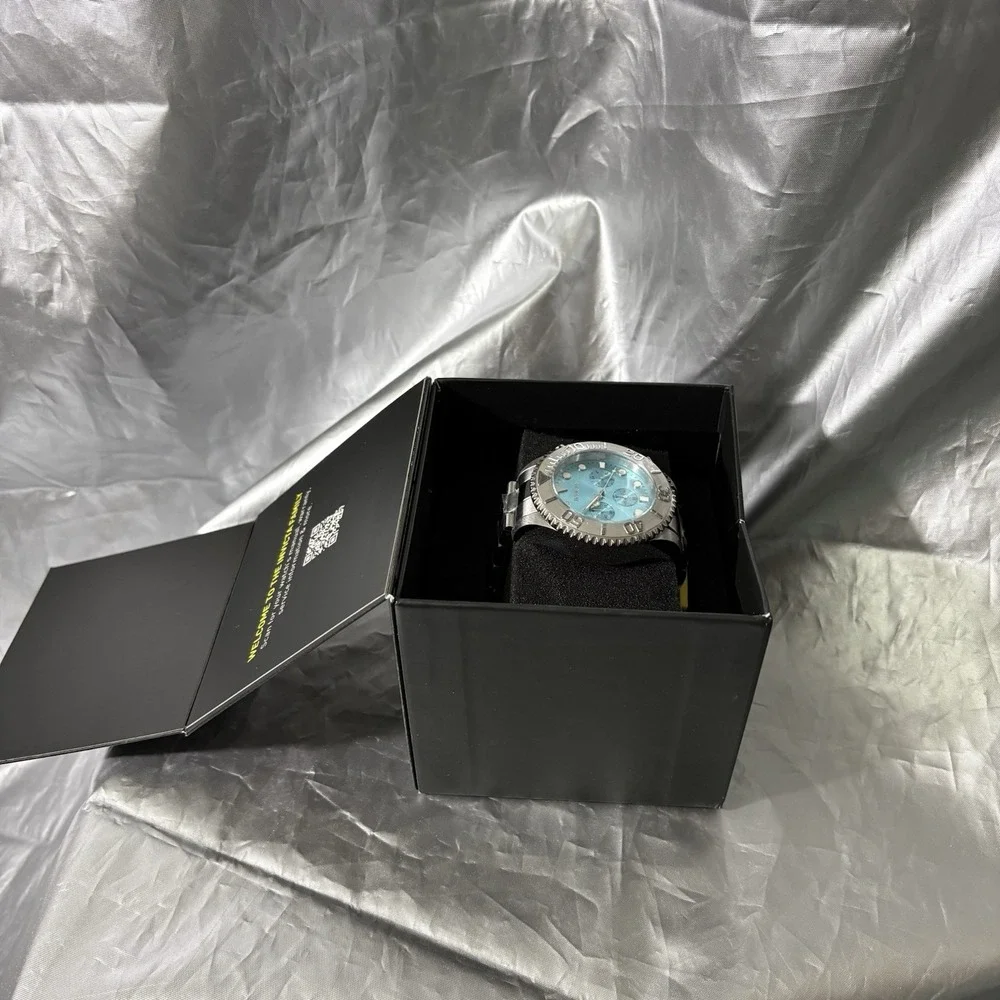 Invicta Grand Diver‎ Men's Watch - 47mm Turquoise Tiffany Blue Face 49213 - BNIB